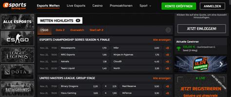 esportsbetting.com Test: Alle Infos über den eSport .